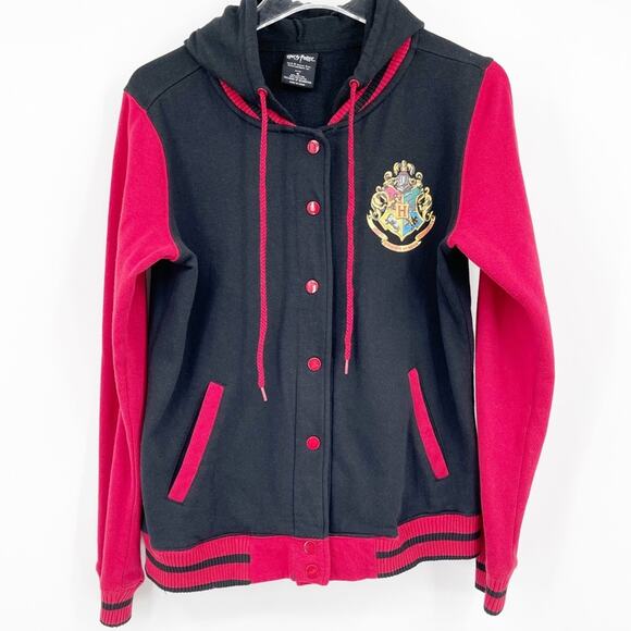 HARRY POTTER Retro Hogwarts Varsity Bomber Jacket - Picture 2 of 8